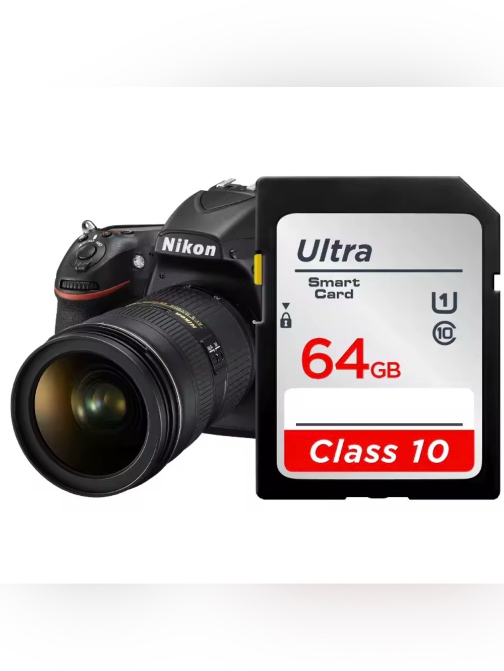 SD Card 64GB Normal Full Size Flash SD Memory Card